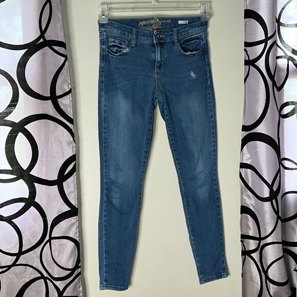 Arizona Jeggings size 3, distressed - Picture 1 of 10